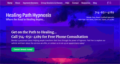Desktop Screenshot of ochypnotherapy.com